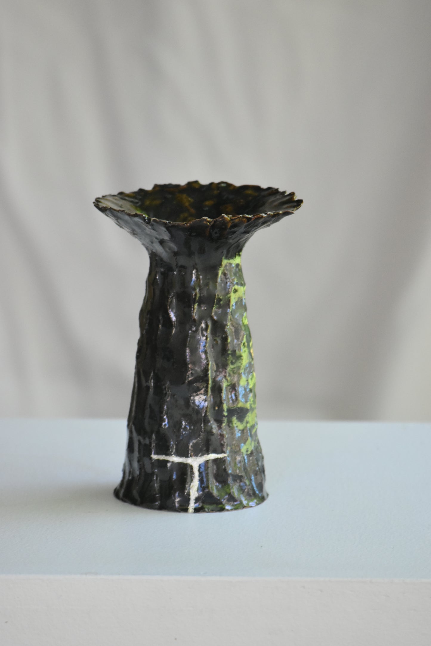 Wide Neck with Silver Kintsugi